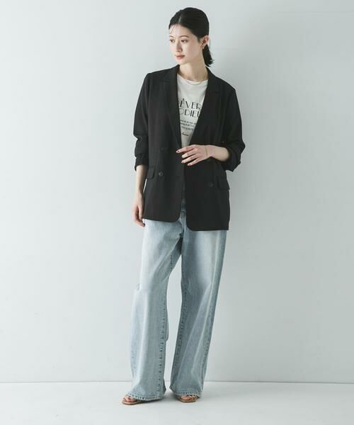 URBAN RESEARCH / アーバンリサーチ その他アウター | ダブルブレストメッシュジャケット | 詳細7