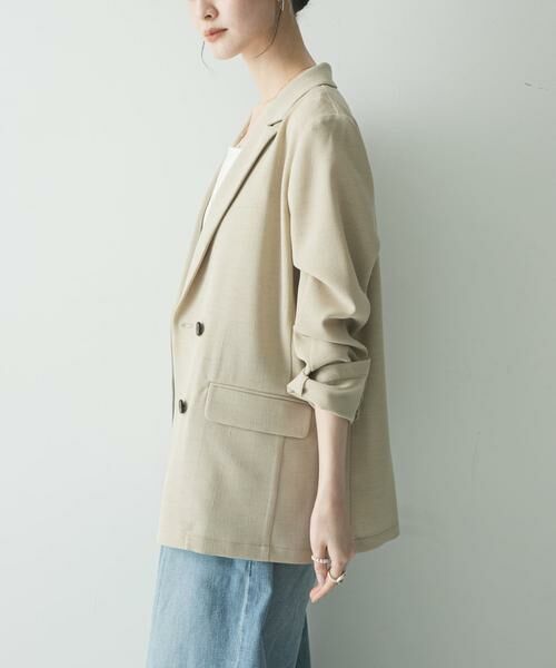 URBAN RESEARCH / アーバンリサーチ その他アウター | ダブルブレストメッシュジャケット | 詳細16