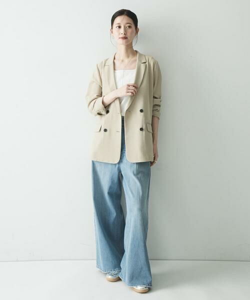 URBAN RESEARCH / アーバンリサーチ その他アウター | ダブルブレストメッシュジャケット | 詳細19