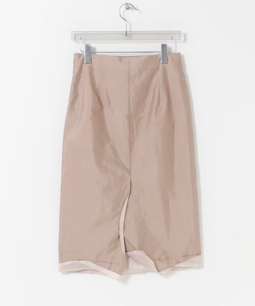 URBAN RESEARCH / アーバンリサーチ ミニ・ひざ丈スカート | RECTO　LAYERED DETAIL MIDI SKIRT | 詳細5