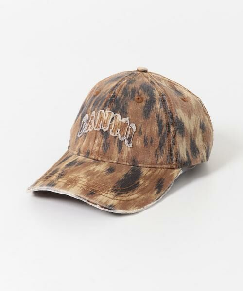 URBAN RESEARCH / アーバンリサーチ キャップ | GANNI　PRINT CANVAS CAP（アニマル）