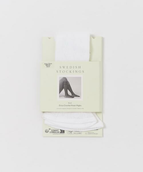 URBAN RESEARCH / アーバンリサーチ ソックス | SWEDISH STOCKINGS　ERICA CROCHET KNEE HIGHS | 詳細4