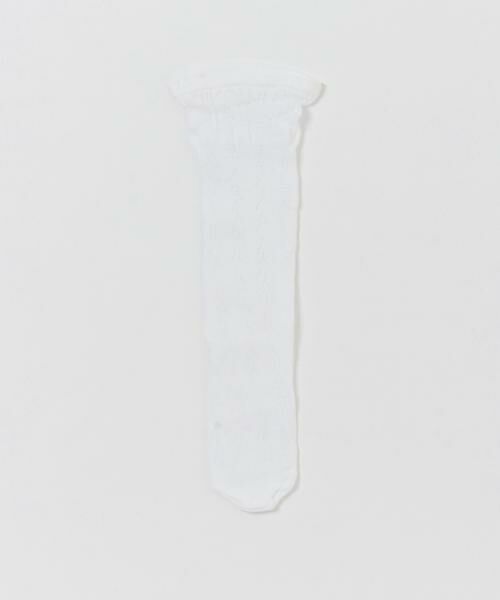 URBAN RESEARCH / アーバンリサーチ ソックス | SWEDISH STOCKINGS　ERICA CROCHET KNEE HIGHS（アイボリー）