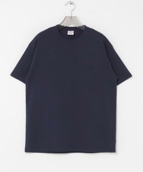 URBAN RESEARCH / アーバンリサーチ Tシャツ | BROOKS BROTHERS　KNT TONAL GF T-SHIRTS（ネイビー）