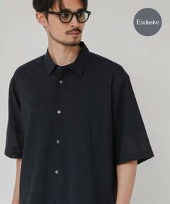 URBAN RESEARCH / アーバンリサーチ シャツ・ブラウス | 『別注』ATON×URBAN RESEARCH　WOOL GAUZE SHORT-SLEEVE SHIRTS