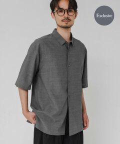 URBAN RESEARCH / アーバンリサーチ シャツ・ブラウス | 『別注』ATON×URBAN RESEARCH　WOOL GAUZE SHORT-SLEEVE SHIRTS