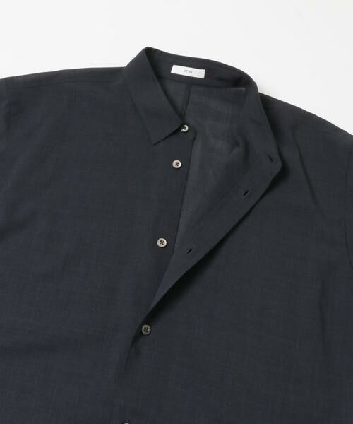 URBAN RESEARCH / アーバンリサーチ シャツ・ブラウス | 『別注』ATON×URBAN RESEARCH　WOOL GAUZE SHORT-SLEEVE SHIRTS | 詳細6