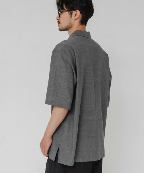 URBAN RESEARCH / アーバンリサーチ シャツ・ブラウス | 『別注』ATON×URBAN RESEARCH　WOOL GAUZE SHORT-SLEEVE SHIRTS | 詳細12