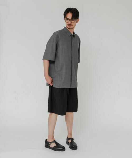 URBAN RESEARCH / アーバンリサーチ シャツ・ブラウス | 『別注』ATON×URBAN RESEARCH　WOOL GAUZE SHORT-SLEEVE SHIRTS | 詳細15