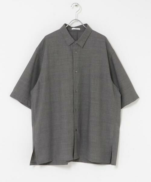 URBAN RESEARCH / アーバンリサーチ シャツ・ブラウス | 『別注』ATON×URBAN RESEARCH　WOOL GAUZE SHORT-SLEEVE SHIRTS | 詳細16