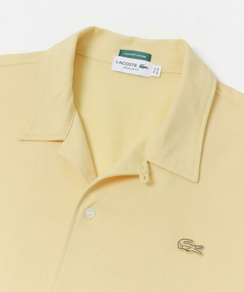 URBAN RESEARCH / アーバンリサーチ シャツ・ブラウス | 『別注』LACOSTE×URBAN RESEARCH　FUNCTIONAL PIQUE OP SHIRTS | 詳細8