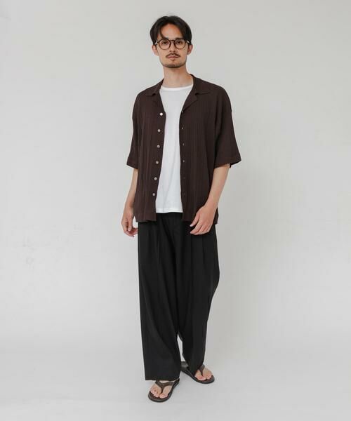 URBAN RESEARCH / アーバンリサーチ シャツ・ブラウス | 『別注』crepuscule×URBAN RESEARCH　WASHI SHORT-SLEEVE SHIRTS | 詳細17