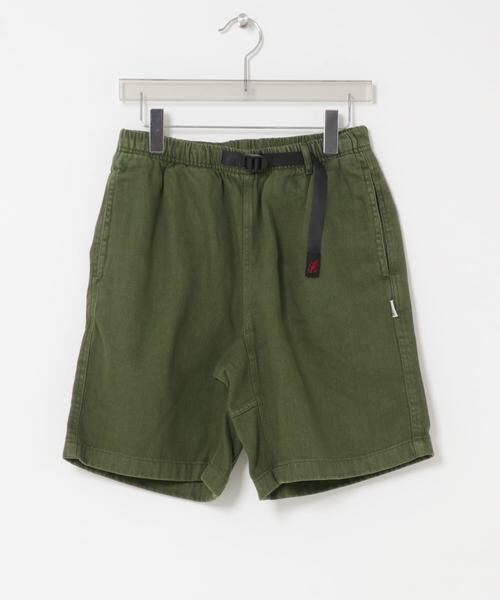 URBAN RESEARCH / アーバンリサーチ ショート・ハーフ・半端丈パンツ | Gramicci HEMP G-SHORT(オリーブ)
