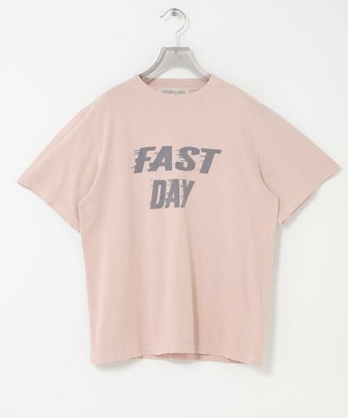 URBAN RESEARCH / アーバンリサーチ Tシャツ | REMI RELIEF　HARD SP加工20/-天竺 Tシャツ（ライトピンク）