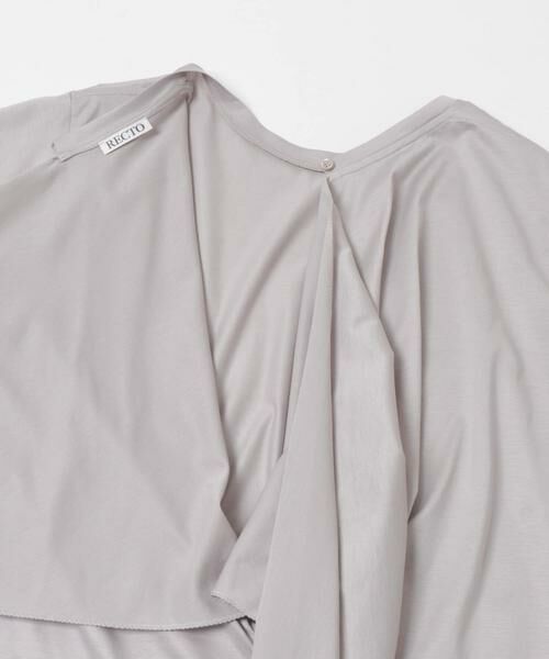 URBAN RESEARCH / アーバンリサーチ Tシャツ | RECTO　OPEN BACK SCARF TOP | 詳細4