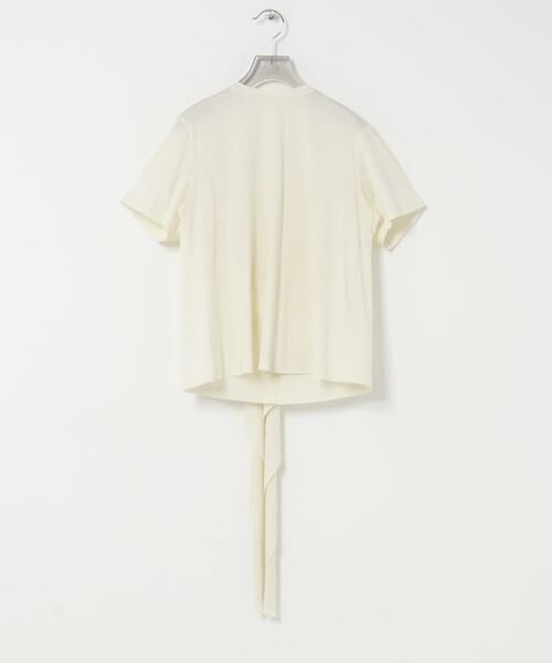 URBAN RESEARCH / アーバンリサーチ Tシャツ | RECTO　OPEN BACK SCARF TOP（ライトベージュ）