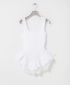 URBAN RESEARCH / アーバンリサーチ タンクトップ | ESTHE　PEPLUM TANK TOP WITH LACE