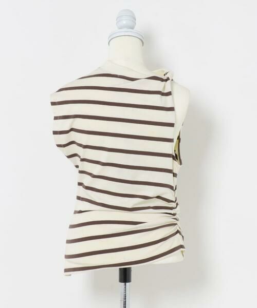 URBAN RESEARCH / アーバンリサーチ Tシャツ | ESTHE　STRIPE TWIST ASYMMETRIC T-SHIRTS | 詳細8