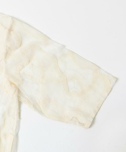 URBAN RESEARCH / アーバンリサーチ シャツ・ブラウス | ESTHE　OVERSIZED SHEER LACE SHIRTS | 詳細15