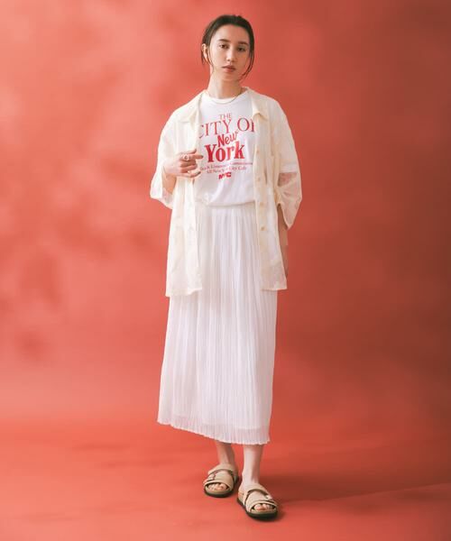 URBAN RESEARCH / アーバンリサーチ シャツ・ブラウス | ESTHE　OVERSIZED SHEER LACE SHIRTS | 詳細13