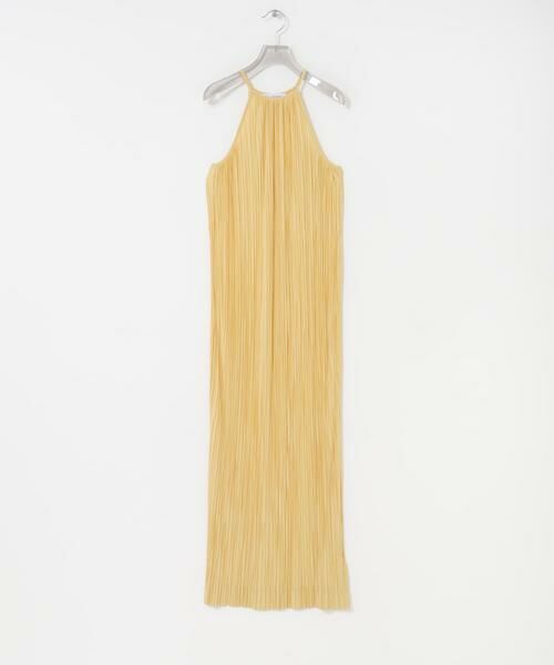 URBAN RESEARCH / アーバンリサーチ ワンピース | ESTHE　PLEATED HALTER MAXI DRESS | 詳細1