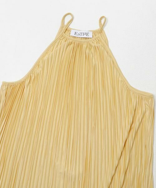URBAN RESEARCH / アーバンリサーチ ワンピース | ESTHE　PLEATED HALTER MAXI DRESS | 詳細2