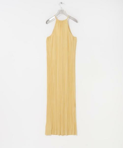 URBAN RESEARCH / アーバンリサーチ ワンピース | ESTHE　PLEATED HALTER MAXI DRESS | 詳細3