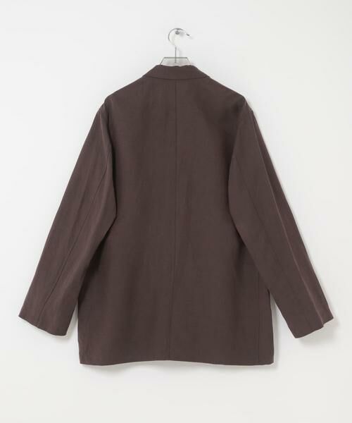 URBAN RESEARCH / アーバンリサーチ その他アウター | new basic　SILK LINEN DOUBLE SHIRTS JACKET | 詳細4