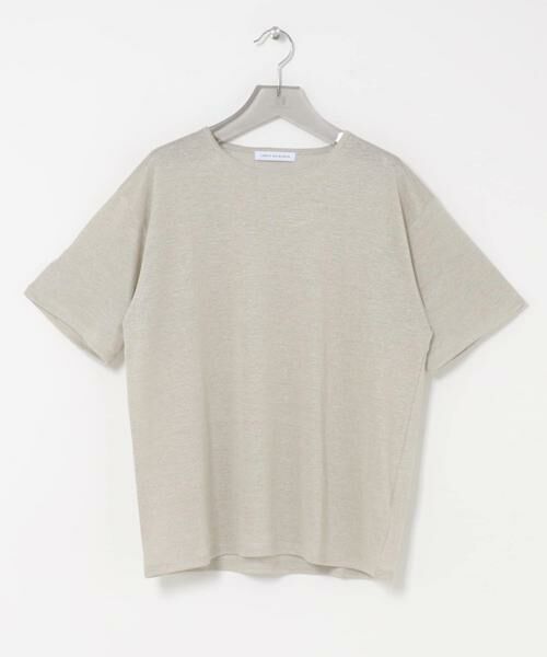 URBAN RESEARCH / アーバンリサーチ Tシャツ | LINEN NARROW TRIM T-SHIRTS | 詳細1