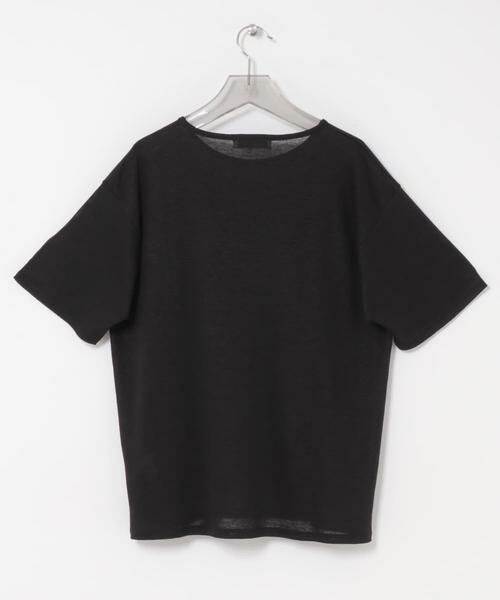 URBAN RESEARCH / アーバンリサーチ Tシャツ | LINEN NARROW TRIM T-SHIRTS | 詳細4