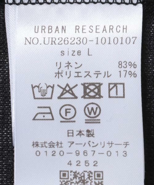 URBAN RESEARCH / アーバンリサーチ Tシャツ | LINEN NARROW TRIM T-SHIRTS | 詳細6