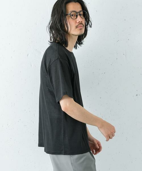 URBAN RESEARCH / アーバンリサーチ Tシャツ | LINEN NARROW TRIM T-SHIRTS | 詳細17