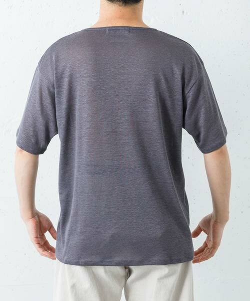 URBAN RESEARCH / アーバンリサーチ Tシャツ | LINEN NARROW TRIM T-SHIRTS | 詳細9