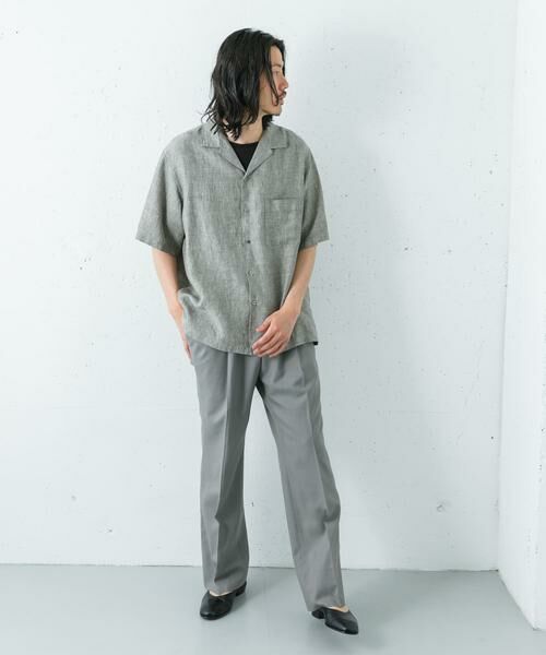 URBAN RESEARCH / アーバンリサーチ シャツ・ブラウス | LINEN CHAMBRAY O/C SHIRTS | 詳細8