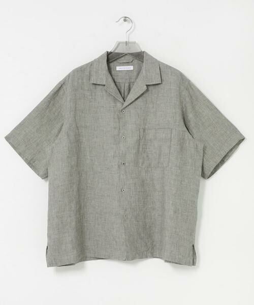 URBAN RESEARCH / アーバンリサーチ シャツ・ブラウス | LINEN CHAMBRAY O/C SHIRTS | 詳細9