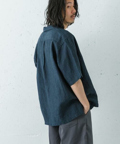 URBAN RESEARCH / アーバンリサーチ シャツ・ブラウス | LINEN CHAMBRAY O/C SHIRTS | 詳細16
