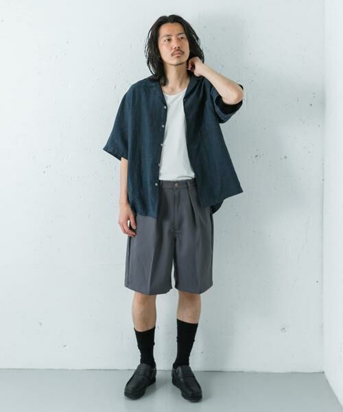 URBAN RESEARCH / アーバンリサーチ シャツ・ブラウス | LINEN CHAMBRAY O/C SHIRTS | 詳細17