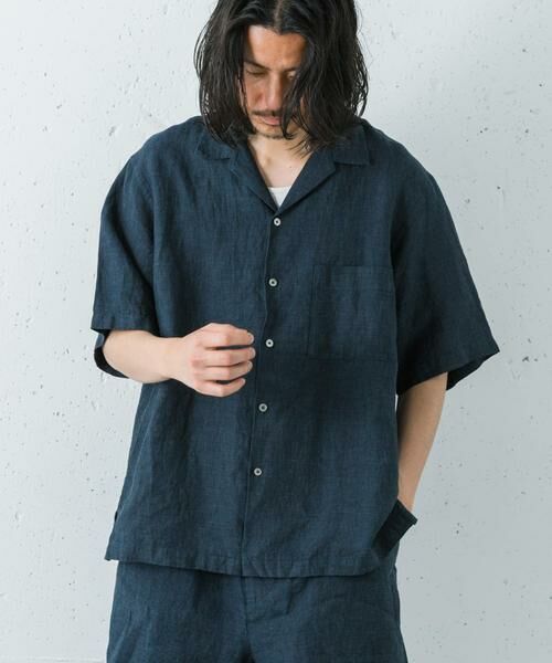 URBAN RESEARCH / アーバンリサーチ シャツ・ブラウス | LINEN CHAMBRAY O/C SHIRTS | 詳細18