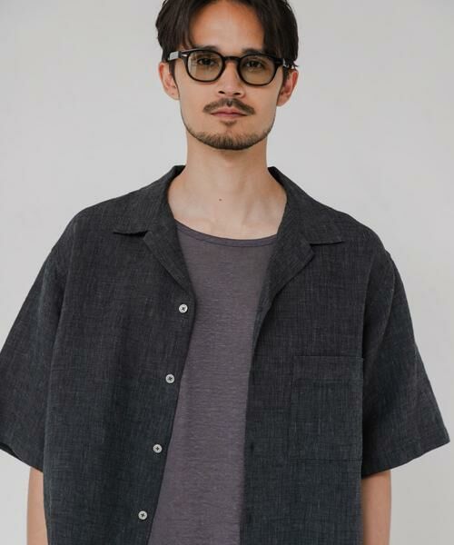 URBAN RESEARCH / アーバンリサーチ シャツ・ブラウス | LINEN CHAMBRAY O/C SHIRTS | 詳細26