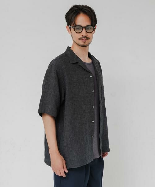 URBAN RESEARCH / アーバンリサーチ シャツ・ブラウス | LINEN CHAMBRAY O/C SHIRTS | 詳細28