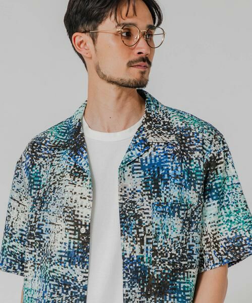 URBAN RESEARCH / アーバンリサーチ シャツ・ブラウス | LONGCHAMP OPEN COLLAR SHIRTS（ライトブルー）