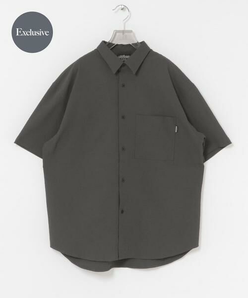 URBAN RESEARCH / アーバンリサーチ シャツ・ブラウス | 『別注』THOUSAND MILE×URBAN RESEARCH　　WASHER CODE SHIRTS（チャコールグレー）