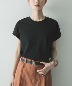 URBAN RESEARCH / アーバンリサーチ Tシャツ | 『UR TECH』スーピマコットンフレンチスリーブカットソー