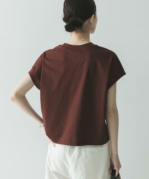 URBAN RESEARCH / アーバンリサーチ Tシャツ | 『UR TECH』スーピマコットンフレンチスリーブカットソー | 詳細12