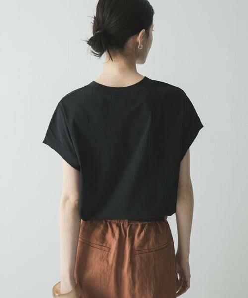 URBAN RESEARCH / アーバンリサーチ Tシャツ | 『UR TECH』スーピマコットンフレンチスリーブカットソー | 詳細13