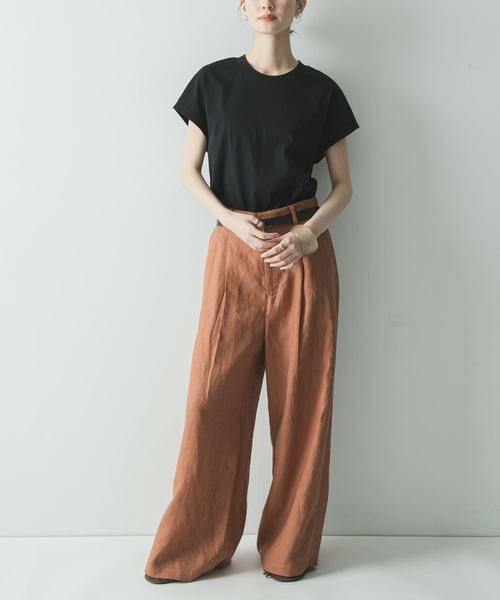 URBAN RESEARCH / アーバンリサーチ Tシャツ | 『UR TECH』スーピマコットンフレンチスリーブカットソー | 詳細15