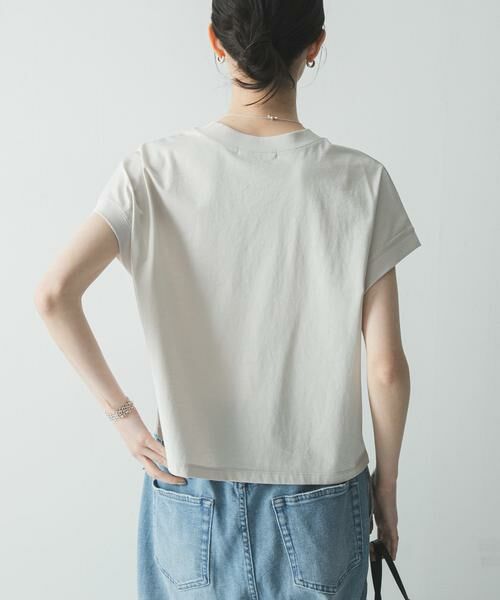 URBAN RESEARCH / アーバンリサーチ Tシャツ | 『UR TECH』スーピマコットンフレンチスリーブカットソー | 詳細23