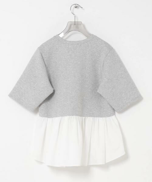 URBAN RESEARCH / アーバンリサーチ Tシャツ | ドッキングペプラムカットソー | 詳細18