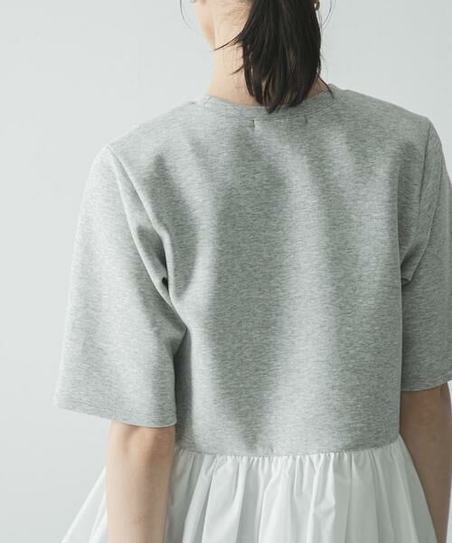 URBAN RESEARCH / アーバンリサーチ Tシャツ | ドッキングペプラムカットソー | 詳細10