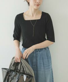 URBAN RESEARCH / アーバンリサーチ Tシャツ | 5分袖リブカットソー